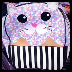 Betsey Johnson Cat Backpack